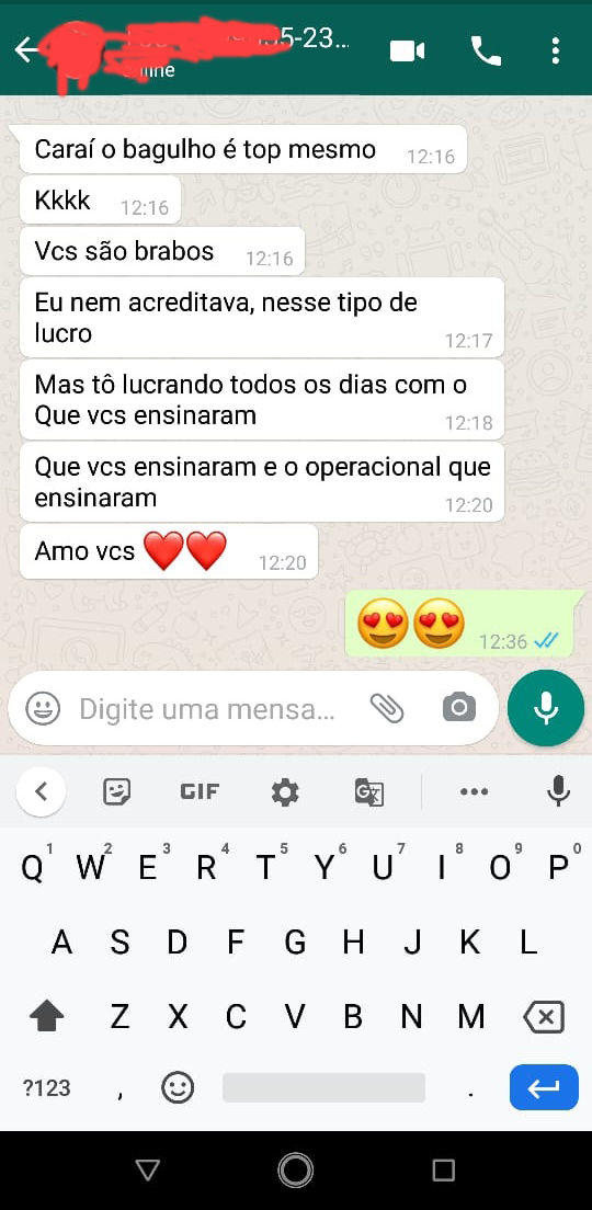 Depoimento de cliente